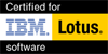 Certified for IBM Lotus software